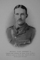 Beadon B H E Captain 7th Royal Welsh Fusiliers