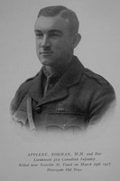 Appleby N Lt MM + Bar 31st Canadian Infantry