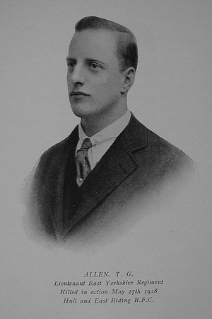 Allen T G Lt 5th East Yorkshire Regiment