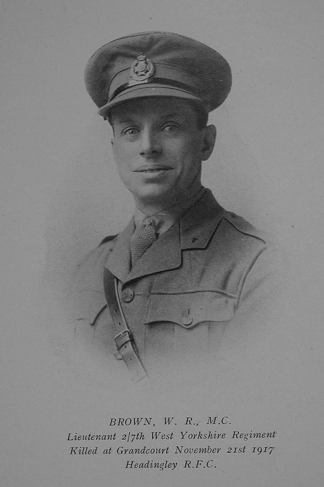 Brown W R Lt MC 7th West Yorkshire Regiment