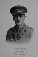 Barrand S Lt 1st King's Royal Rifle Corps