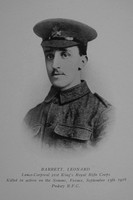 Barrett L L/Cpl C/12399 21st King's Royal Rifle Corps