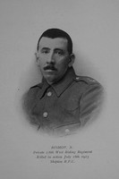 Bishop S Pte 2664 6th West Riding Regiment