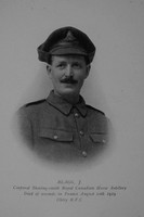 Blagg J Cpl 6148 Royal Canadian Horse Artillery