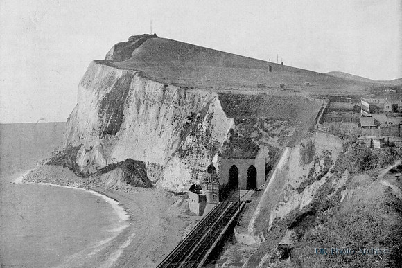 The Tunnel In Shakespeares Cliff Dover 1890s