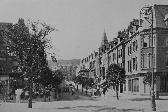 Station Road Colwyn Bay c.1900