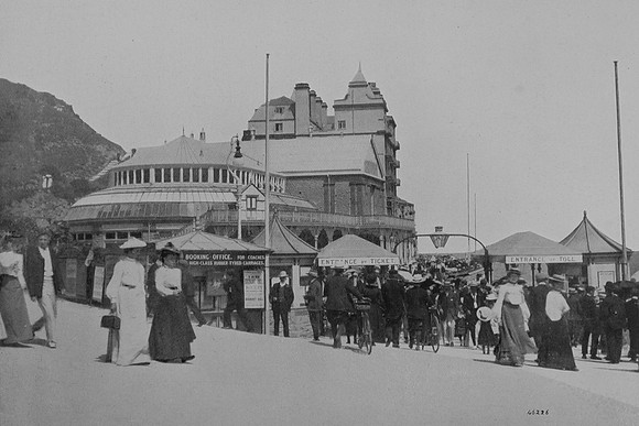 The Entrance To The Pier Llandudno c.1900