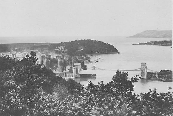 Conway Castle And Bridge 1920s