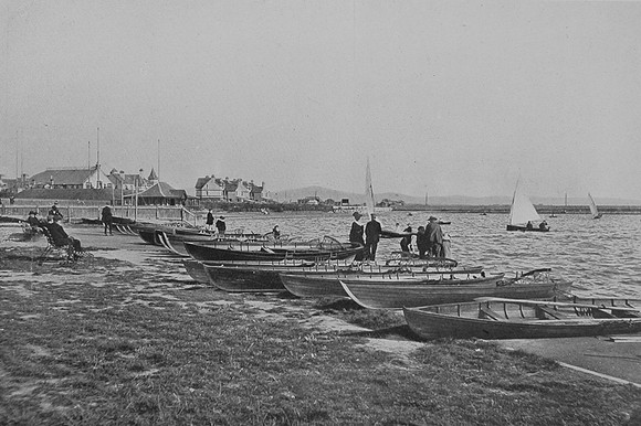 Marine Lake Landing Stage Rhyl c.1900