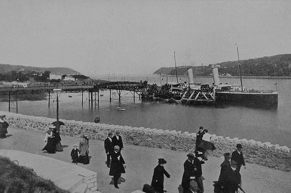 Promenade And Pier Menai Bridge 1900