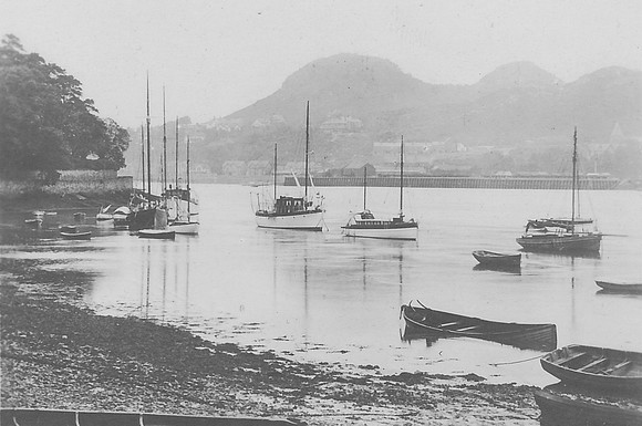 The River At Conway 1920s