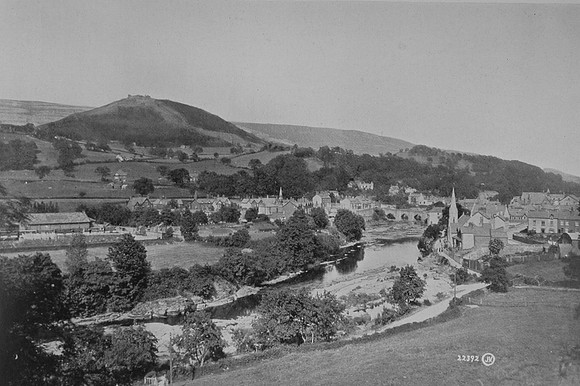 Castell Dinas Bran Llangollen c.1900