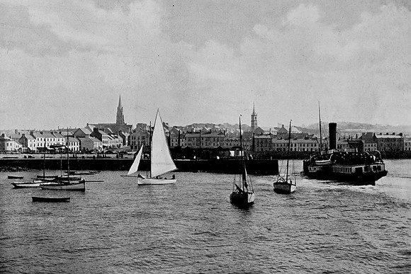 Bangor And Bay From Mornington Park c.1900