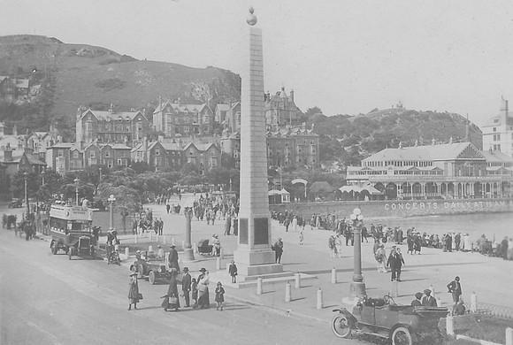 The Cenotaph Llandudno 1920s