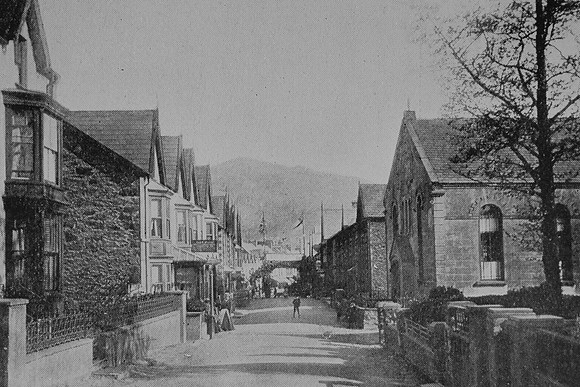 Llanberis Village From The South c.1900