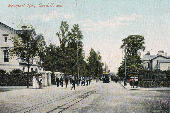 Newport Road Cardiff c.1900