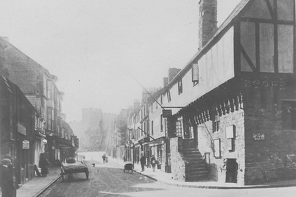 Aberconwy And Castle Street Conwy 1920s