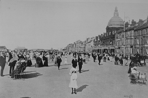 Palace And Promenade Rhyl c.1900