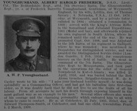 Younghusband A H F Lt Col DSO Bedfordshire Regiment Attd 7th Gloucestershire Regiment Obit De Ruvignys Roll Of Honour Vol 3