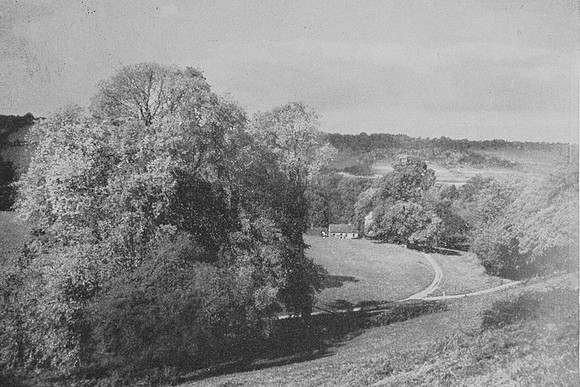 The North Downs From Near Wotton Church Surrey 1940s