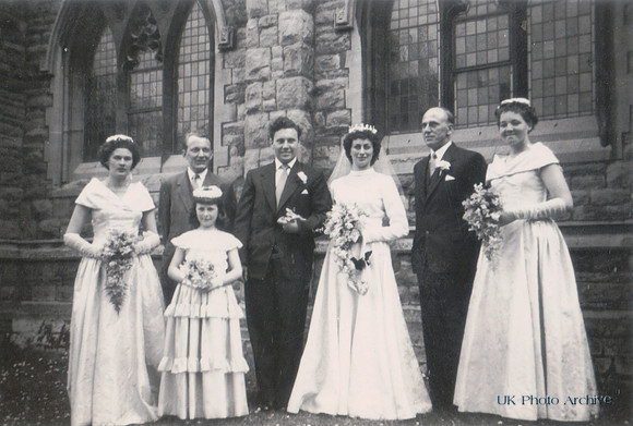 Wedding Of Eric Newton Wynn And Doreen Bryant 4th May 1957