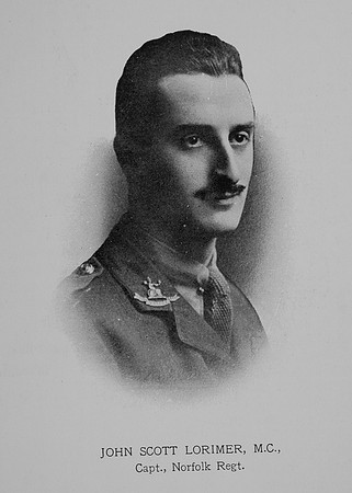Lorimer J S Captain MC 1st Norfolk Regiment