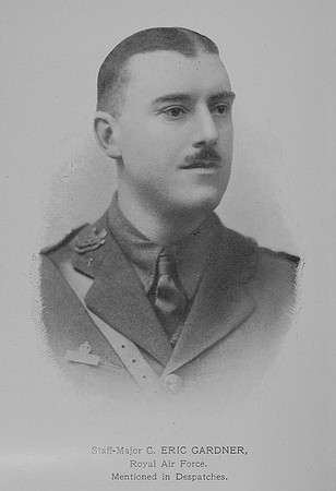 Gardner C E Staff Major Royal Air Force