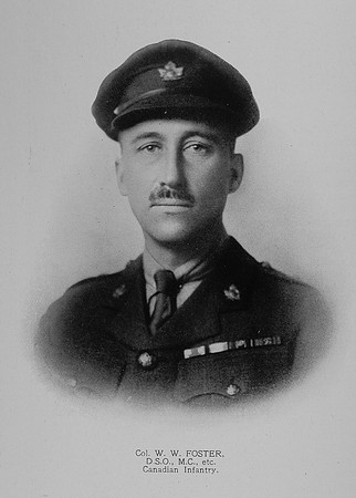 Foster W W Col DSO 52nd Canadian Infantry Photo No 1
