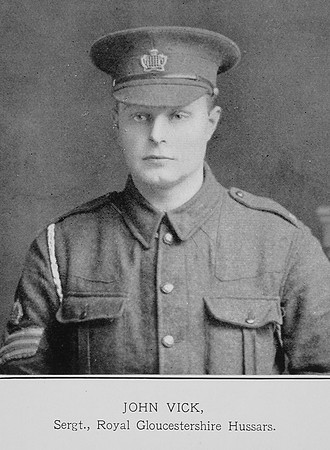 Vick J Sergt 1926 Royal Gloucestershire Hussars