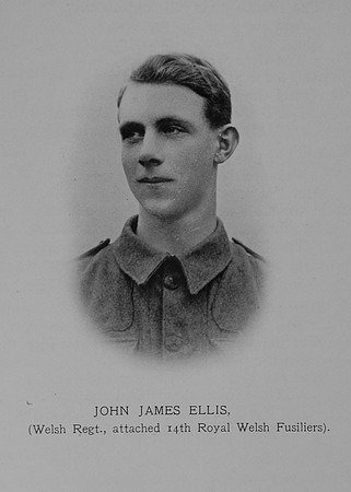 Ellis J J Pte 1892 7th Welsh Regiment