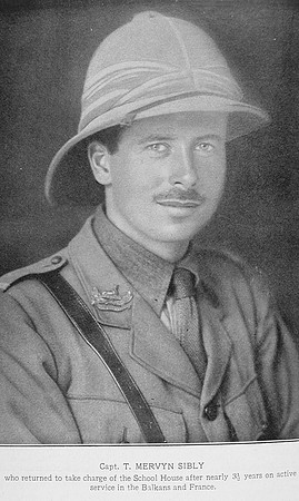 Sibly T M Captain Gloucestershire Regiment Photo No 2