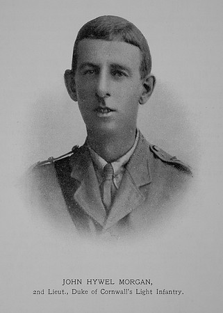 Morgan J H 2nd Lt 4th Duke Of Cornwalls Light Infantry