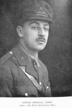 Jones H B Lt 6th North Staffs Regiment