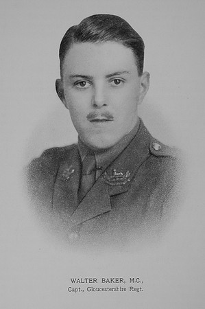 Baker W Captain MC Gloucestershire Regiment