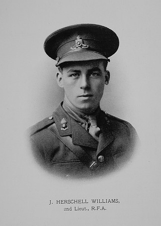 Williams J H 2nd Lt Royal Field Artillery