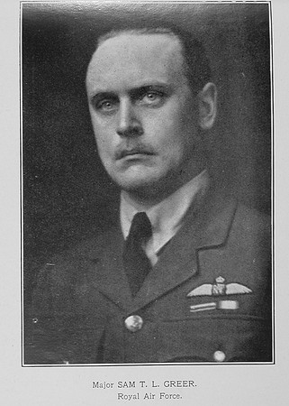 Greer S T L Major Royal Air Force