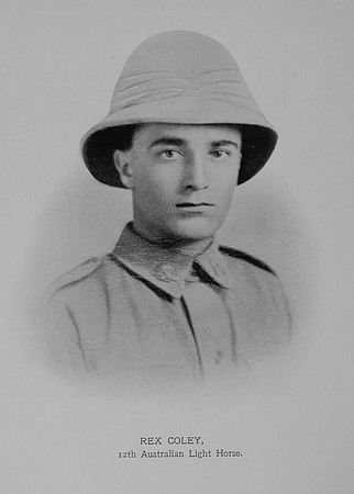 Coley H R G LCpl 923 12th Australian Light Horse