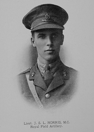 Norris J S L Lt MC Royal Field Artillery
