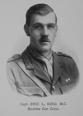Bird E L Capain MC Machine Gun Corps