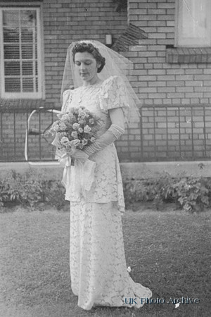 A Bride 25th August 1939
