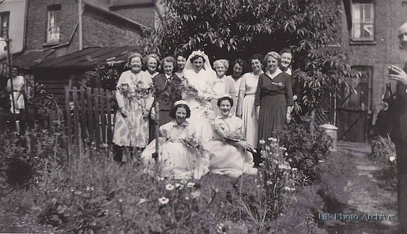 A Bride With Her Family 1930s