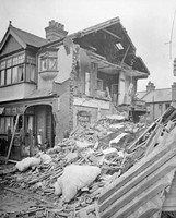 Brixton Bombing Damage 1916