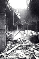 Odhams Printing Works Long Acre London After A Bombing Raid On 28th Jan 1918