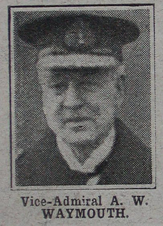 Waymouth A W Vice Admiral RN The War Illustrated