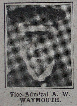 Waymouth A W Vice Admiral RN The War Illustrated