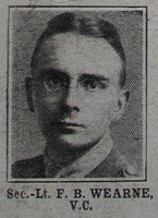Wearne F B 2nd Lt VC 11th Essex Regt The War Illustrated