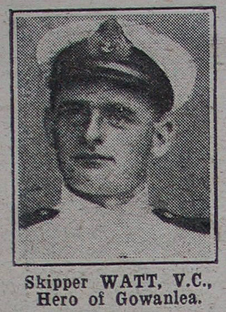 Watt Captain VC RNR The War Illustrated