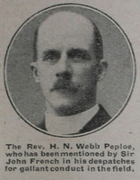 Webb-Peploe H N Rev Army Chaplain The War Illustrated 24th Apr 1915