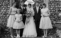 The Wedding Of Robert C G Hudson And June M R Thompson North Walsham Norfolk 1959