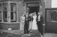 A Bride With Her Family